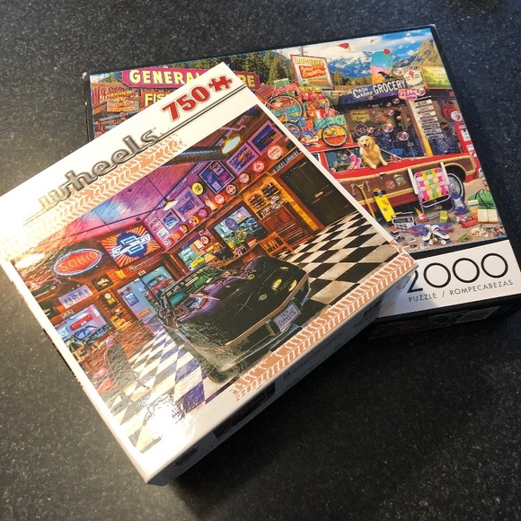 Buffalo David Bitton Other - 2 Puzzles Buffalo David Bitton Other - 2 Puzzles